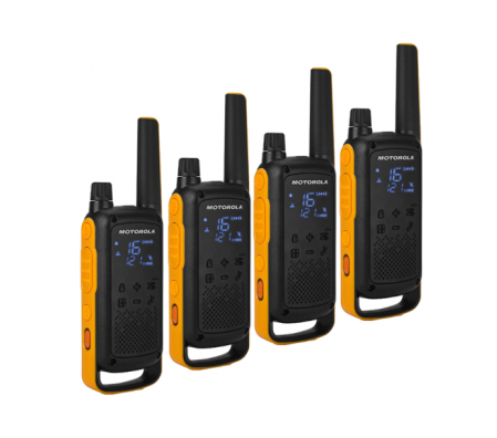 Motorola Walkie Talkie T82 Extreme - Quad Pack