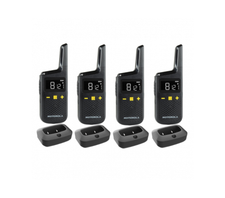 Motorola Walkie Talkie XT185 - Quad Pack