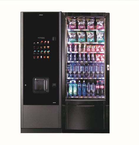 Zensia Espresso & Fresh Brew Tea + Snack / Cold Drink Vending