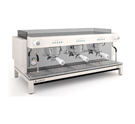 3 Group EX3 Traditional Espresso Machine &minus; White