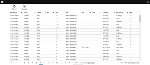 WMS - Warehouse Management System