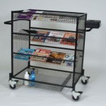 Compact News Trolley