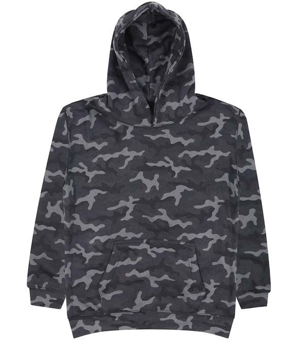  AWDis Kids Camo Hoodie