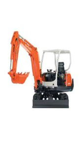 2.7 Tonne Mini Digger Kubota 