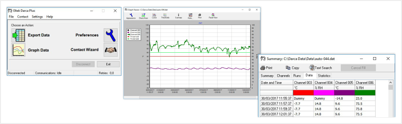 Darca Plus - Download & Analysis Software