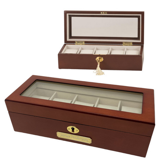 Personalised 5 Watch Presentation Box