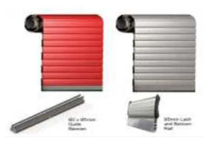 Industrial Hand Chain Roller Shutter Doors