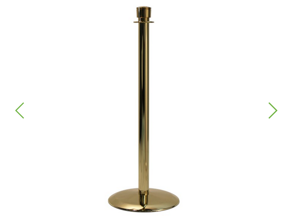 Classic Brass Barrier Post