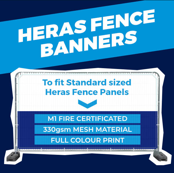 Heras Fence Banners