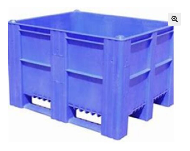 Dolav Pallet Box &minus; Solid with Skids