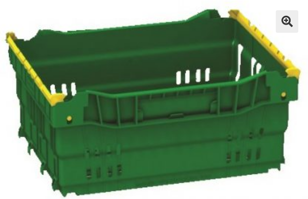 Bale Arm Crate &minus; Green