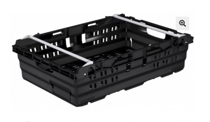 Black &minus; Bale Arm Crate