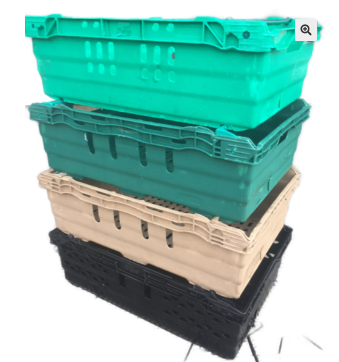 Bale Arm &minus; Pack of 10 Plastic Crates