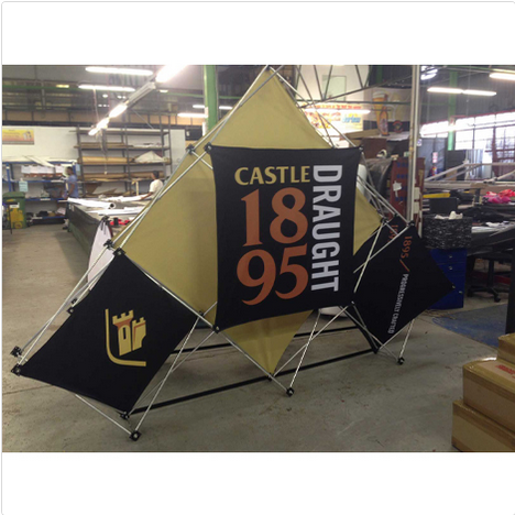 Block Display - Pyramid & Panel Banner 