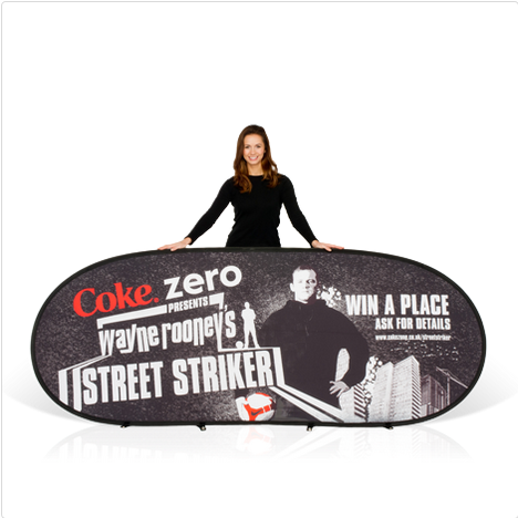 Horizontal Pop-Up Banner 