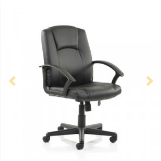 Bella Executive Managers Chair Black Leather