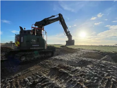 Ditch Culvert Crossing Installation