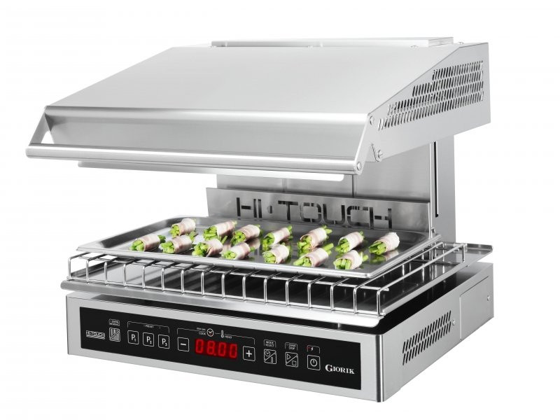 Giorik ST30 "Hi Touch" 1/1gn Rise & Fall Electric Salamander Grill - Touchscreen Programmable Controls