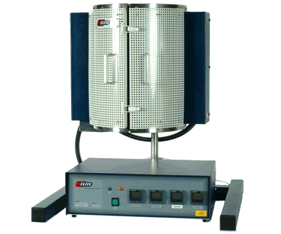 1700&deg;C Single Zone Split Vertical Tube Furnace