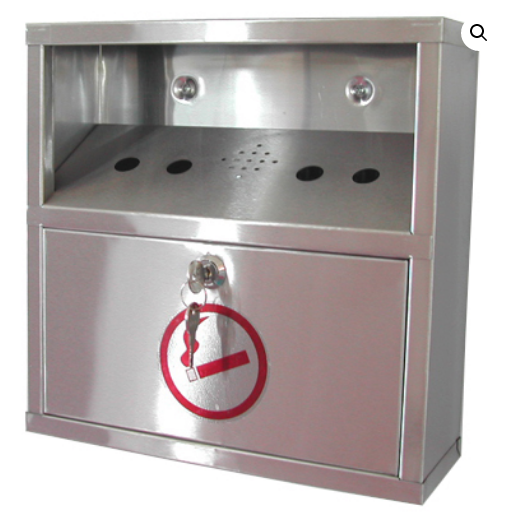 Stainless Steel Cigarette Bin