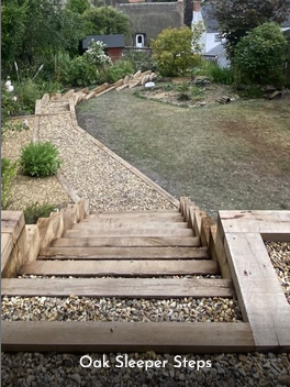 Oak Sleeper Steps