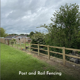 Post & Rail Fencing