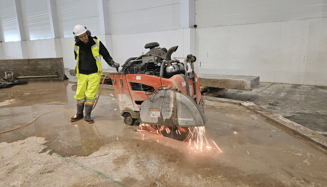 Concrete Floor Sawing