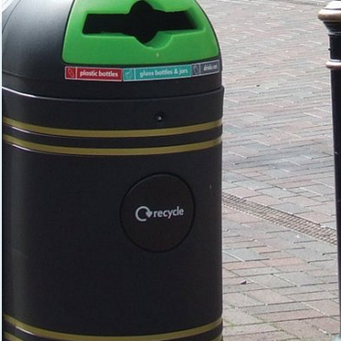 Outdoor Recycling Bins