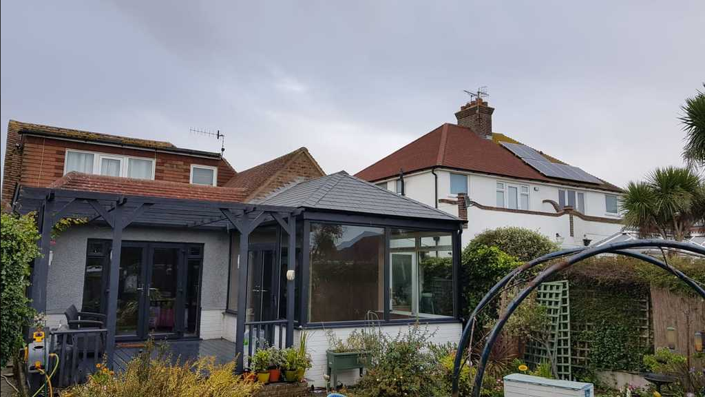 Modern Edwardian Conservatory