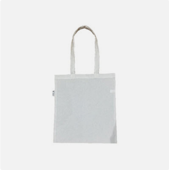 5OZ RECYCLED COTTON SHOPPER TOTE BAG