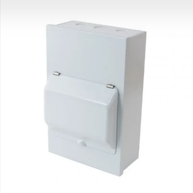 6 WAY IP40 Metal Enclosure