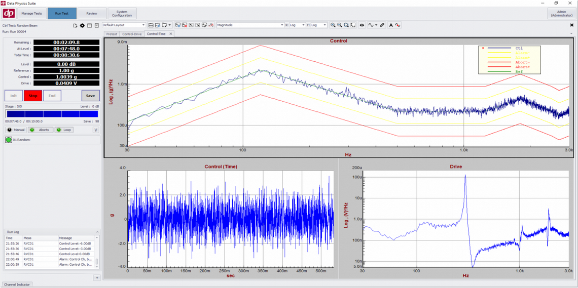 Random Vibration Control