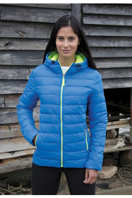 R194F - Women''s Puffer Jacket - Urban Snow Bird 