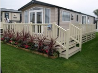 UPVC Static Caravan Decking 