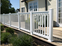 Balustrade Style UPVC Plastic Fencing