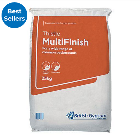 Thistle MultiFinish Plaster 25kg