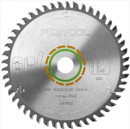 Festool Circular Saw Blade 160x20x48T