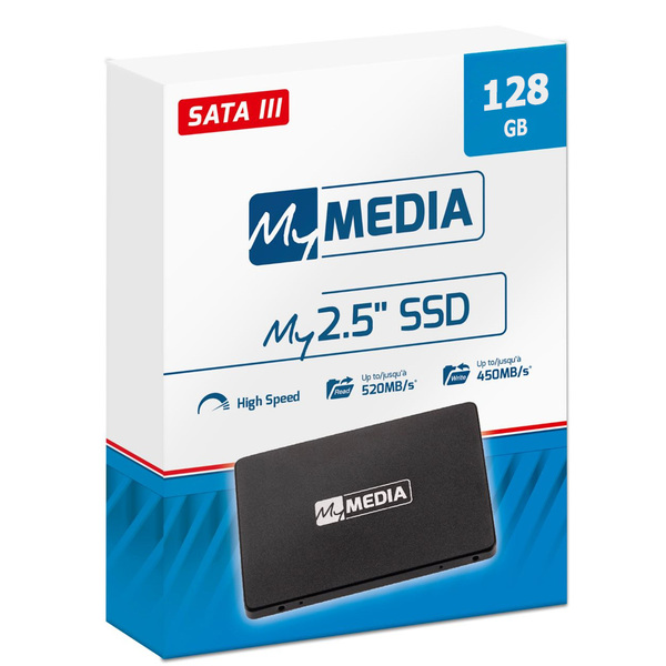 MY-MEDIA (VERBATIM) My Media By Verbatim 128Gb 2.5&rdquo; 7Mm Internal SATA SSD