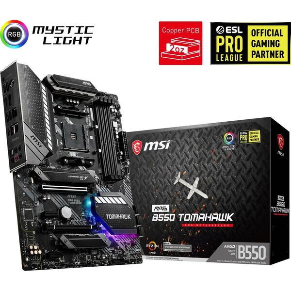 MSI (MAG B550 TOMAHAWK) MAG B550 TOMAHAWK AMD Socket AM4