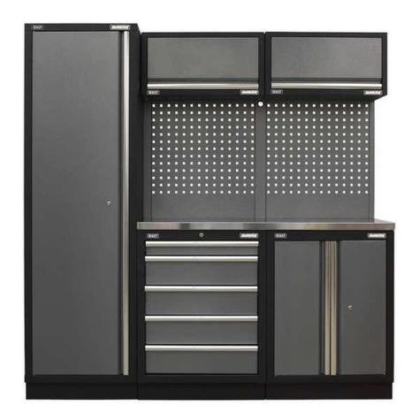 Modular Storage System Sealey APMSSTACK02SS 