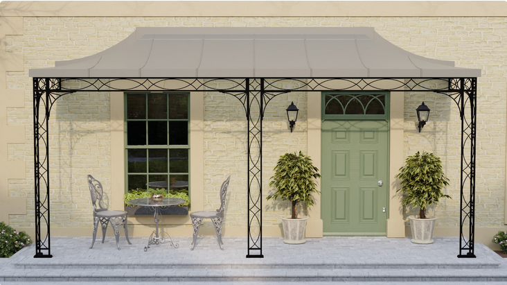 Metal Porch, Veranda & Canopy Designs