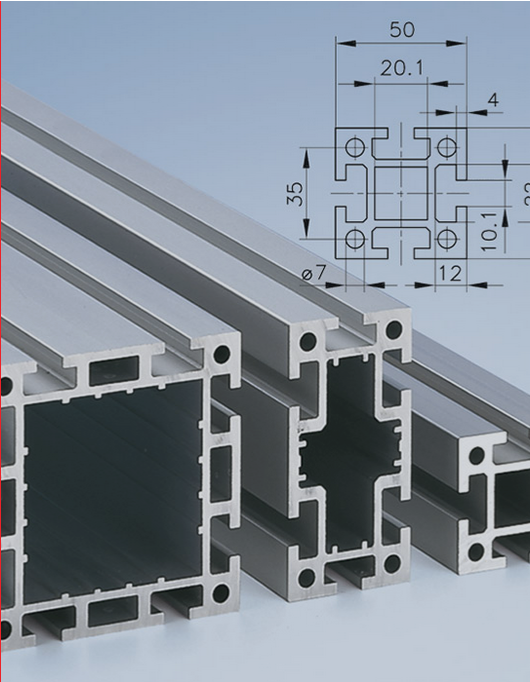 Series 50 Aluminium Profile