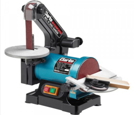  Clarke CBS1-5B Belt & Disc Sander (230V) 