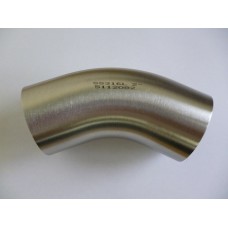 Hygienic 45 deg Bend 316 to BS4825 PART 2 