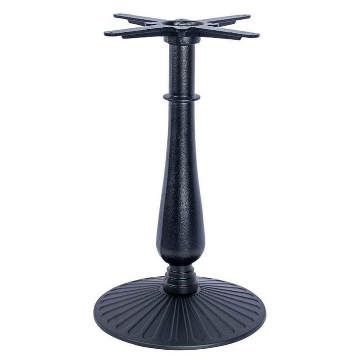 Aldeburgh Candelabra Black Cast Iron Table Base