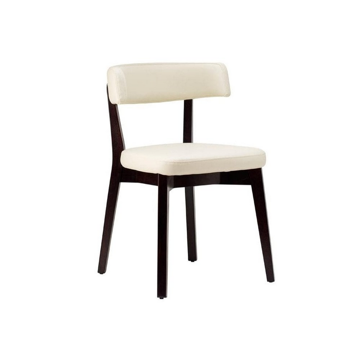 Nico Upholstered Side Chair - Wenge