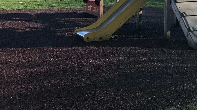 Rubber Mulch Installation