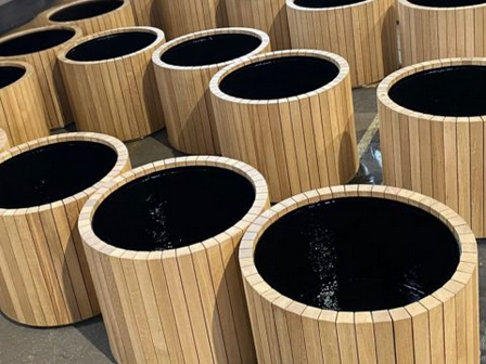 Send, Line & Deliver - Planters Lined