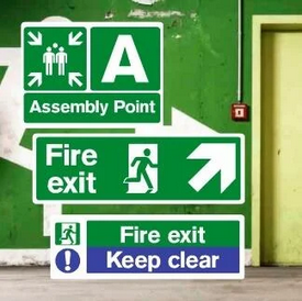 Fire Safety Signs 