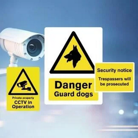  Security & CCTV Signs 